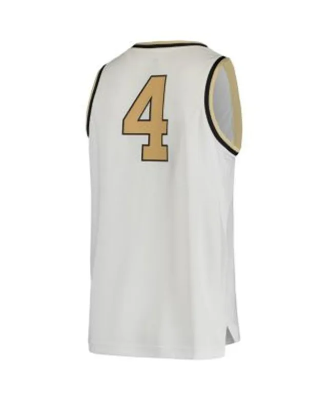 Men's Nike #4 Black Colorado Buffaloes Team Replica Basketball Jersey