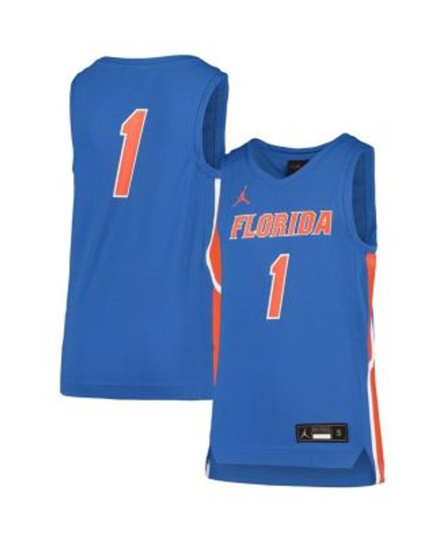 Nike Men's Florida State Seminoles #1 Turquoise Replica Basketball Jersey, Small, Blue