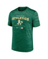 Lids Oakland Athletics Nike Authentic Collection Logo Performance Long  Sleeve T-Shirt - Green