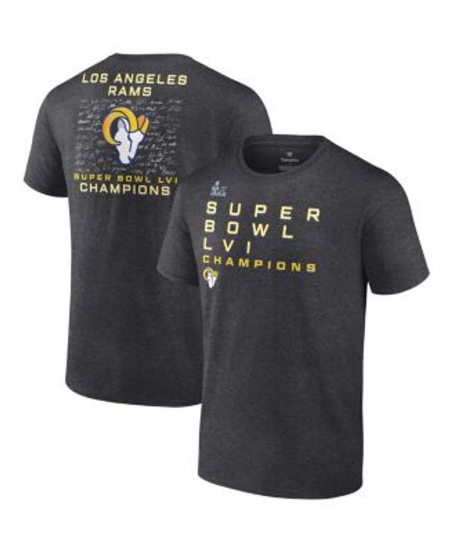 Men's Nike White Los Angeles Rams Super Bowl LVI Champions Slogan