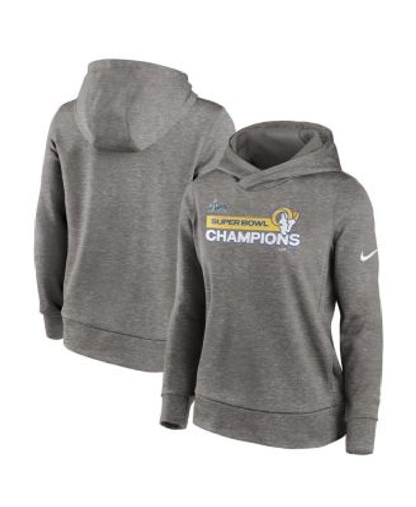 Nike Women's Heather Charcoal Los Angeles Rams Super Bowl LVI