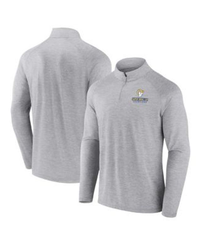 Nike Men's Los Angeles Rams Sideline Half-Zip Long Sleeve Top - Royal - M Each