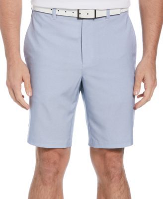 Men's Moisture-Wicking Stretch Texture-Print 9" Golf Shorts