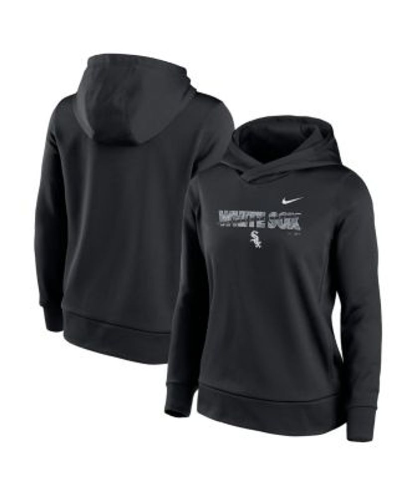 Men's Chicago White Sox Nike Gray Logo Therma Performance Pullover