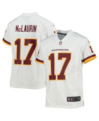 Washington Commanders Terry McLaurin Jersey Print White / Small - 14x20 | Sporticulture