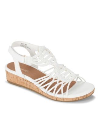 Areana Strappy Wedge Sandals