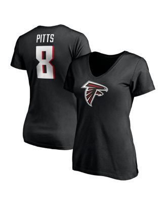 Men's NFL x Darius Rucker Collection by Fanatics Red Atlanta Falcons Stripe  T-Shirt