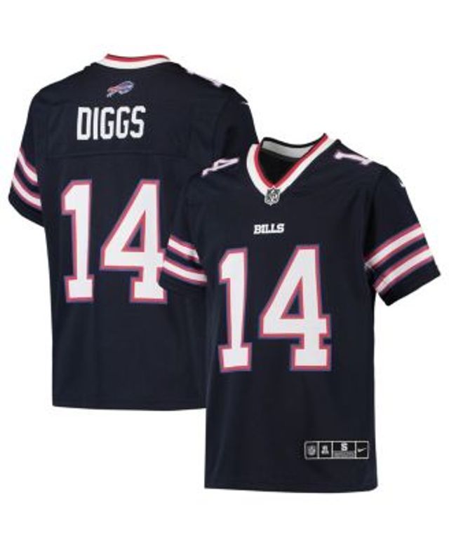 Nike Kids' Youth Stefon Diggs Navy Buffalo Bills Inverted Team Game Jersey