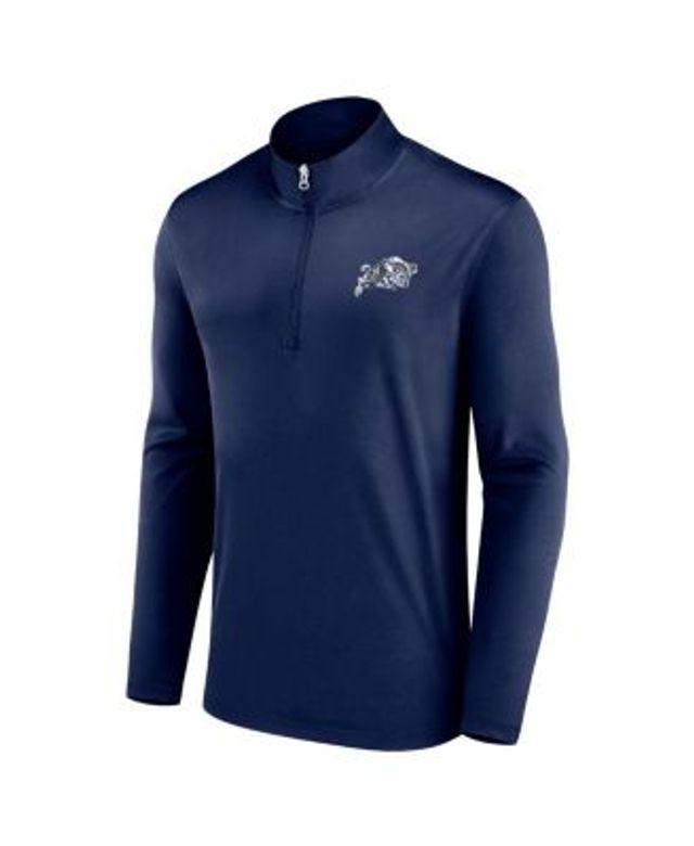 Boston Red Sox Fanatics Branded Underdog Mindset Quarter-Zip Jacket - Navy