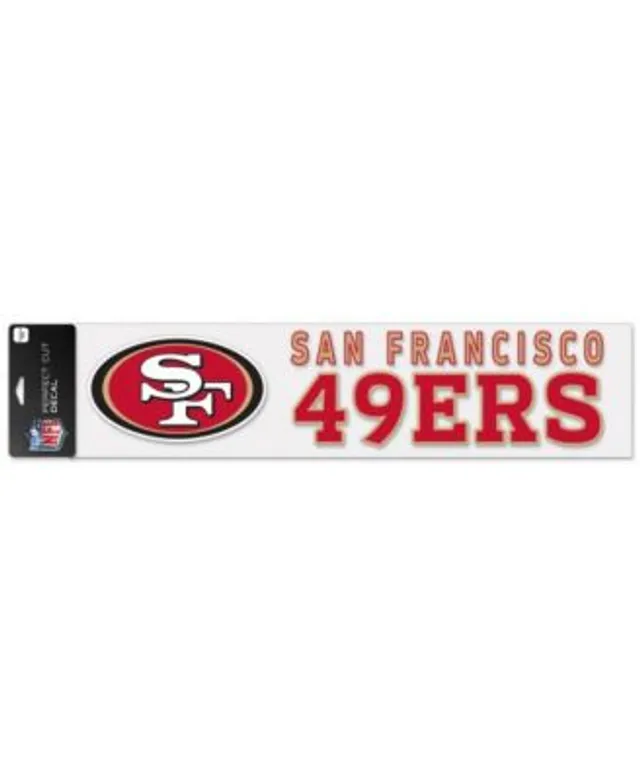 Stockdale Multi San Francisco 49ers 6-Pack Mini-Cals Face Decals