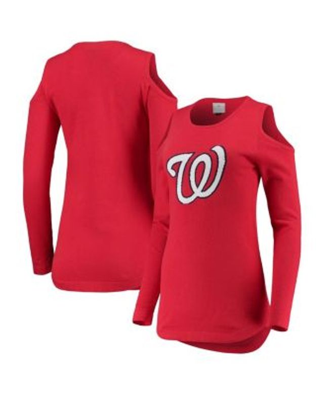 47 Brand Women's '47 Red Washington Nationals Dani T-shirt