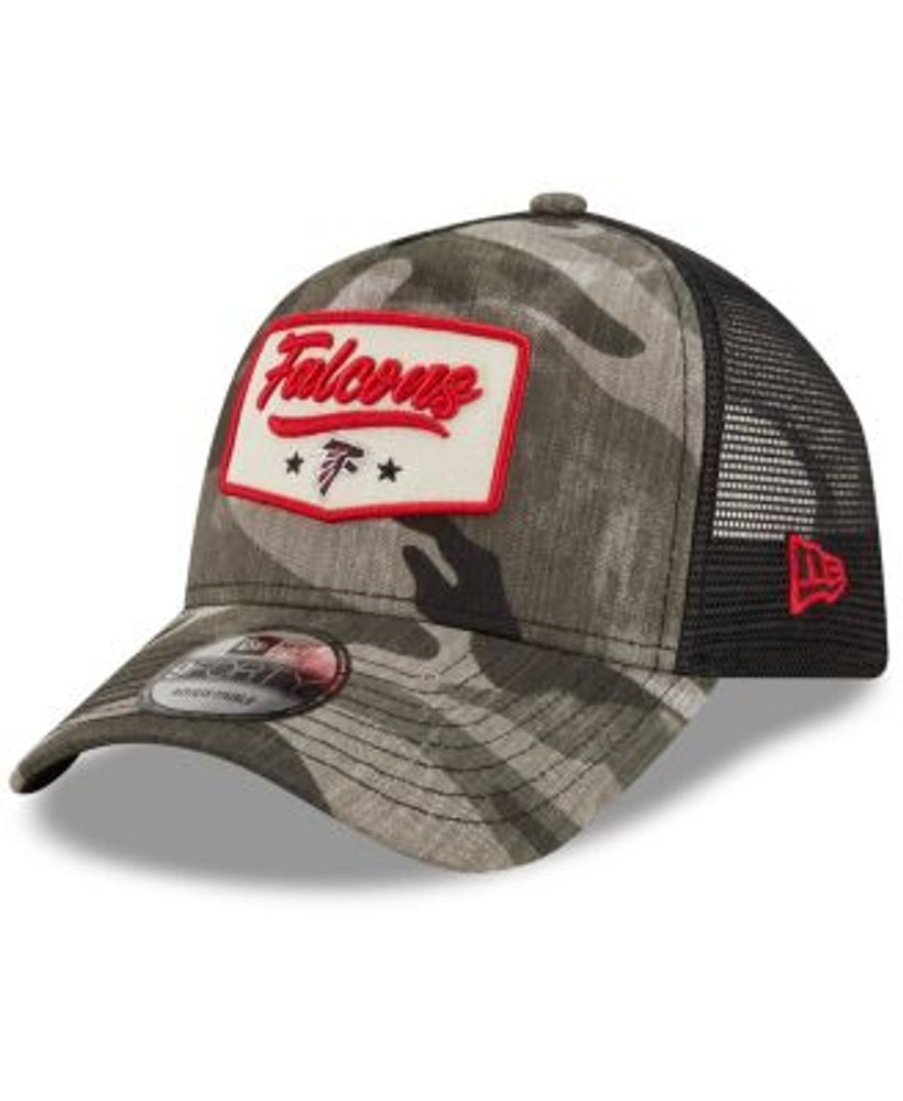 Men's New Era Camo/Olive Dallas Cowboys Trucker 9FIFTY Snapback Hat