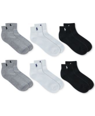 6-Pk. Cushion Quarter Socks
