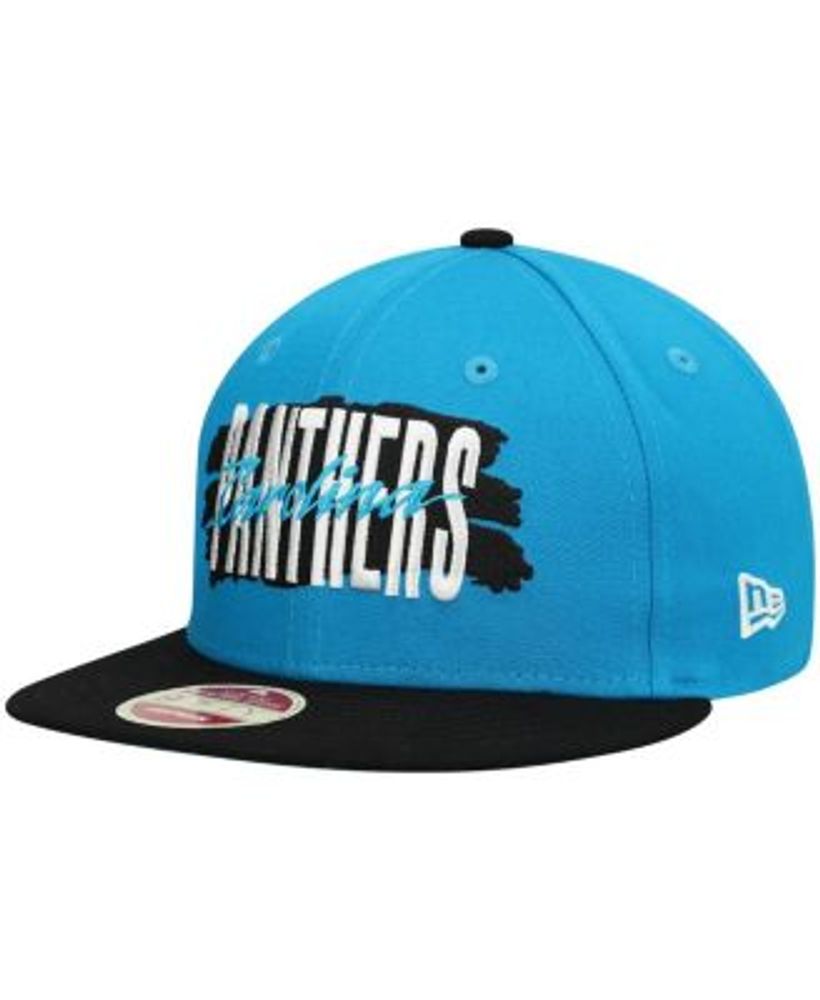 Men's Carolina Panthers New Era Blue 2022 Sideline 9FIFTY Ink Dye Snapback  Hat