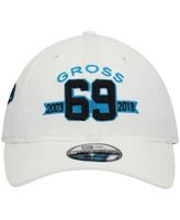 Men's New Era White Carolina Panthers Patriotic 9TWENTY Adjustable Hat