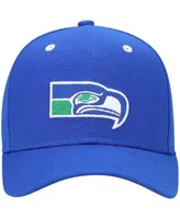 Seattle Seahawks Mitchell & Ness Youth Retro Script Snapback Hat -  Royal/Green