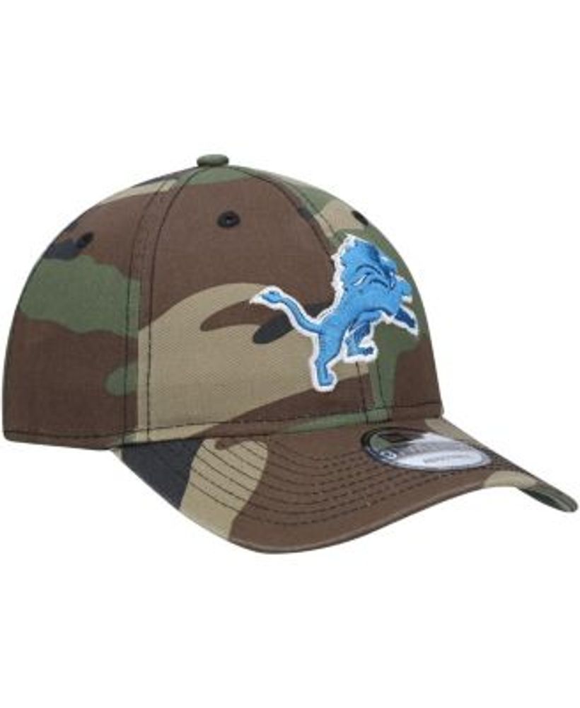 New Era Men's Camo Detroit Lions Team Core Classic 2.0 9Twenty Adjustable  Hat