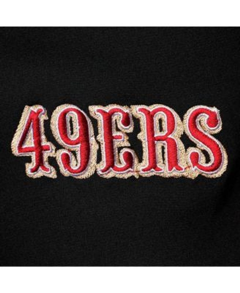 Men's Black San Francisco 49ers Sonoma Softshell Full-Zip Jacket