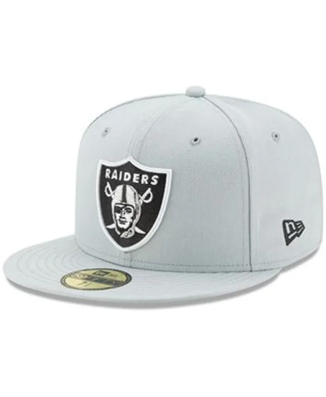 Men's New Era Cream Las Vegas Raiders Retro 59FIFTY Fitted Hat