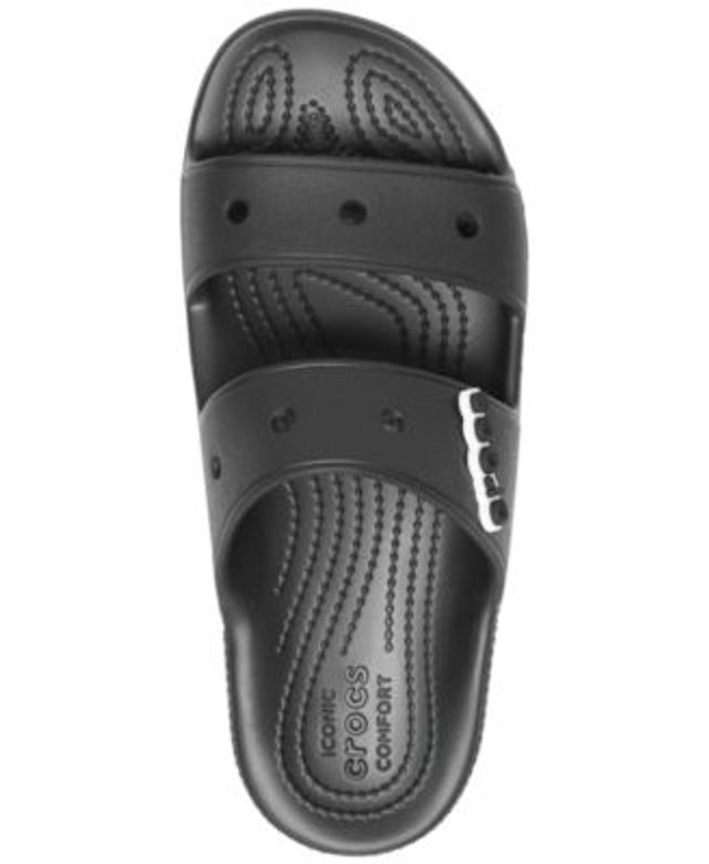 Crocs Women's Classic 2-Strap Slide Sandals from Finish Line | The Shops at  Willow Bend