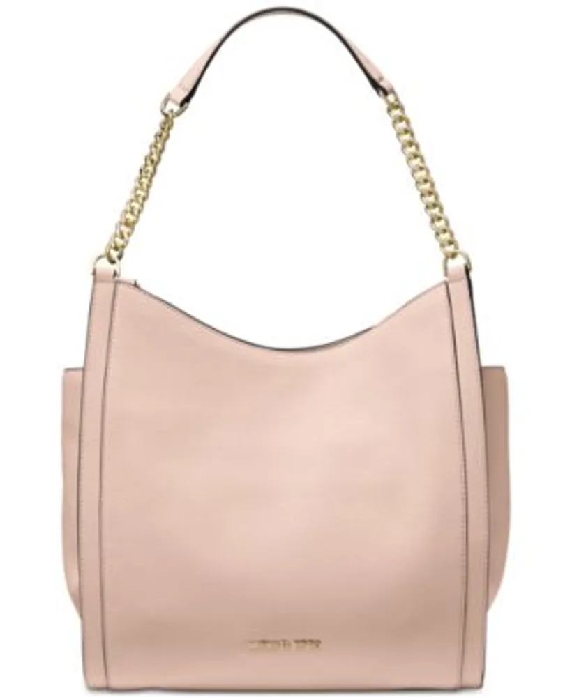 Michael Kors Pink Leather Chain Shoulder Woman Bag