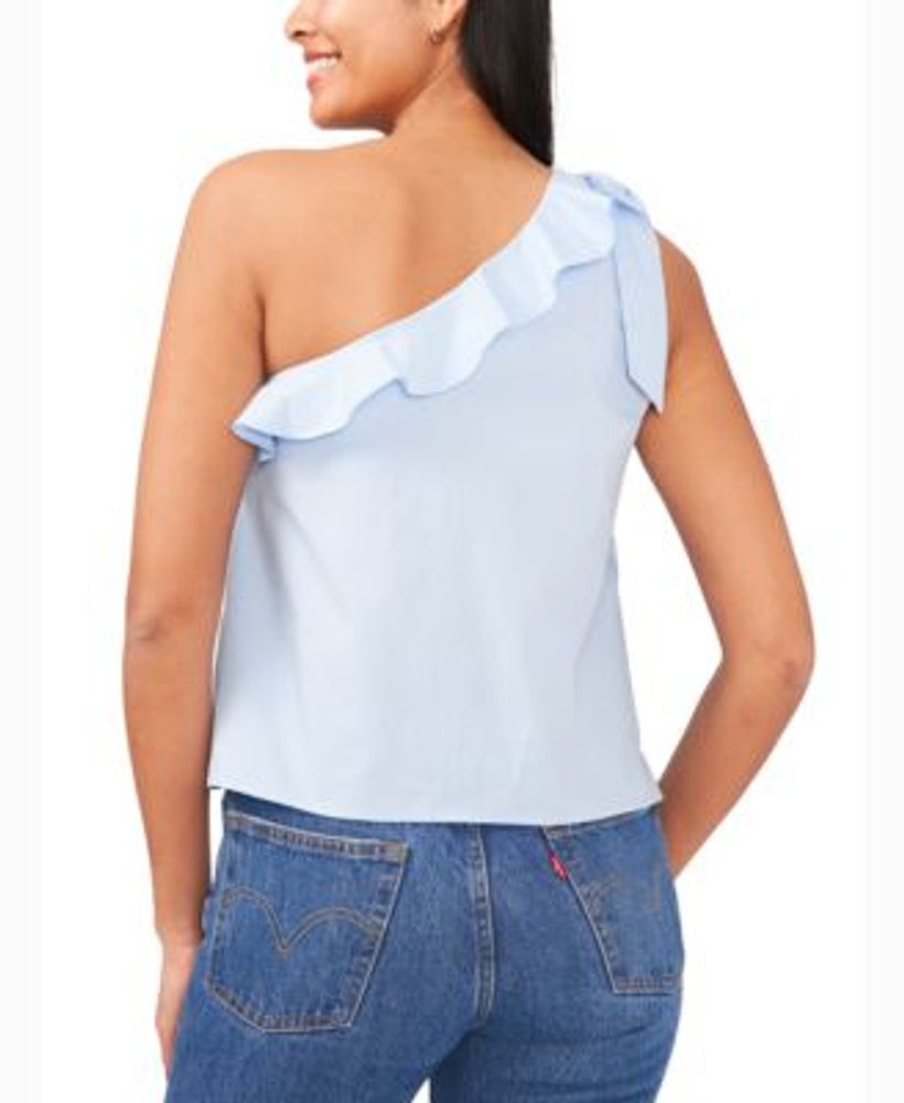 Women's One Shoulder Bow Blouse, Created for Macy's