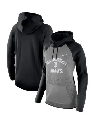 Nike Women's Nike Black San Francisco 49ers Sideline Stack Performance  Pullover Hoodie