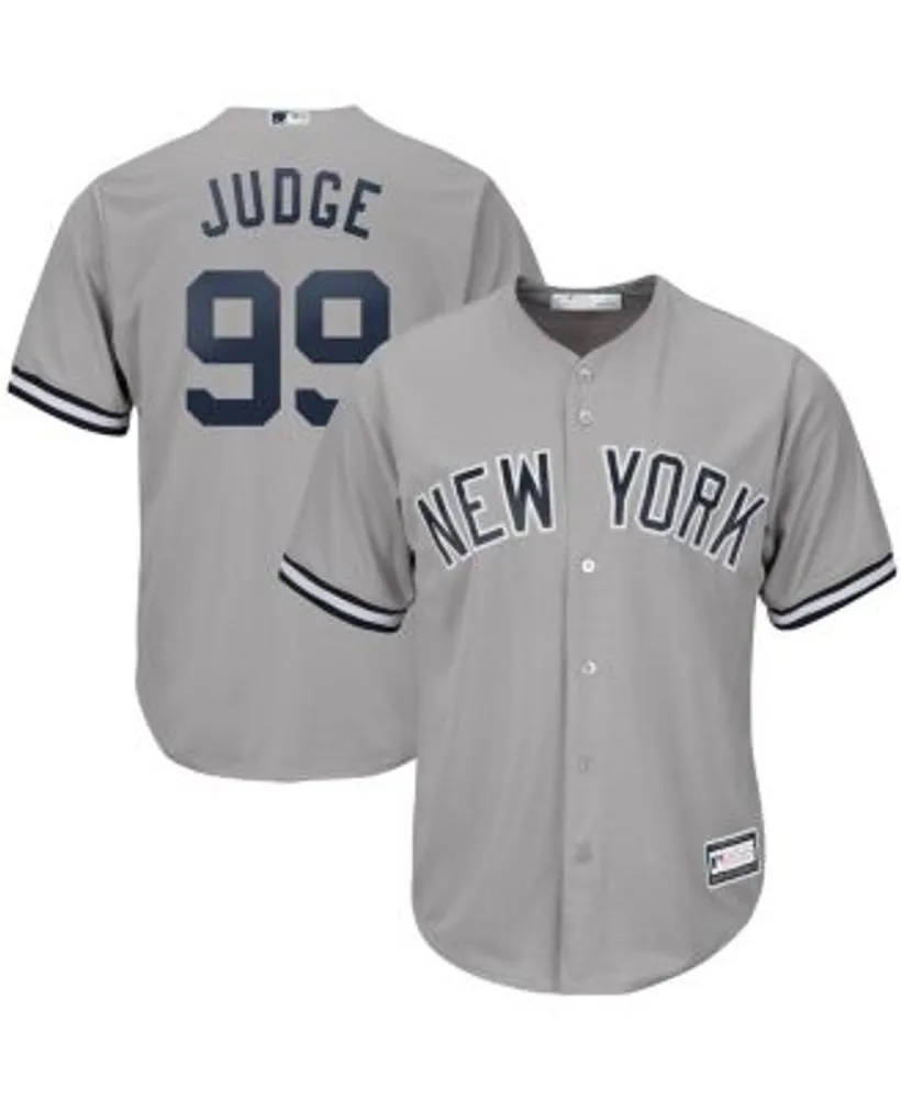 Profile Men's Aaron Judge Gray New York Yankees Big and Tall Replica Player  Jersey