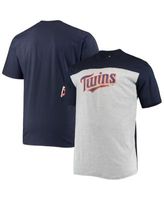 Men's Atlanta Braves Navy Big & Tall Tie-Dye T-Shirt