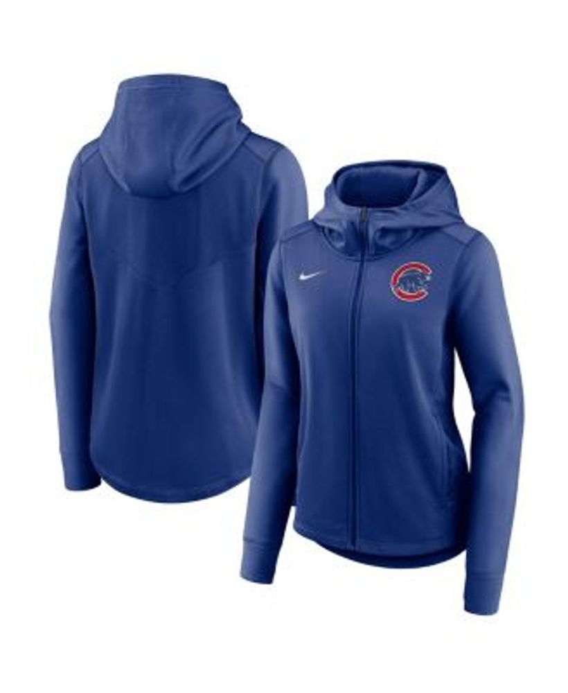 Nike Chicago Cubs Men's Authentic Collection Therma Full-Zip Fleece Hoodie  - Macy's