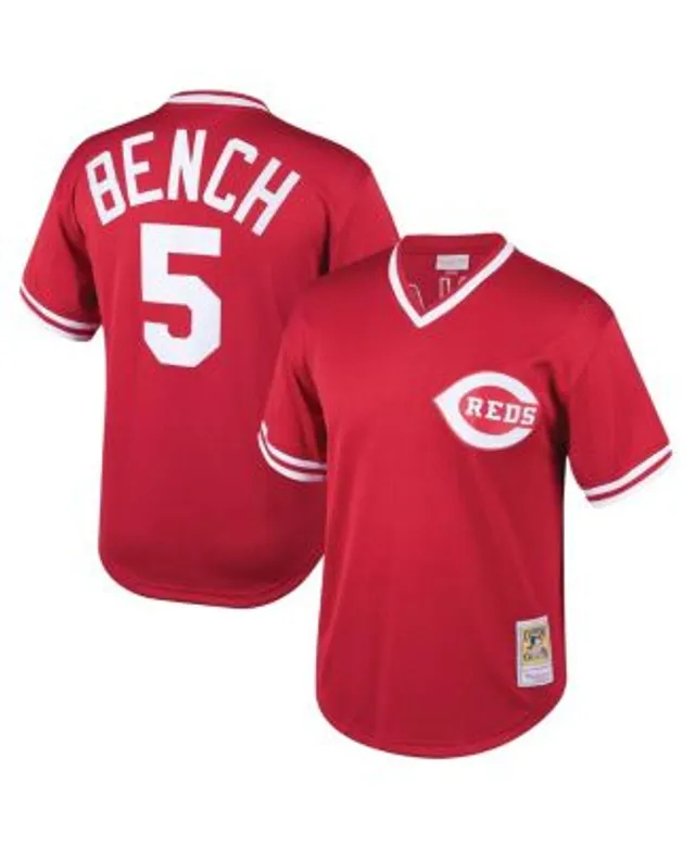 Majestic Barry Larkin Cincinnati Reds Cooperstown Replica Jersey