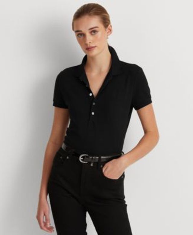 Lauren Ralph Lauren Monogram Mesh Polo | Connecticut Post Mall