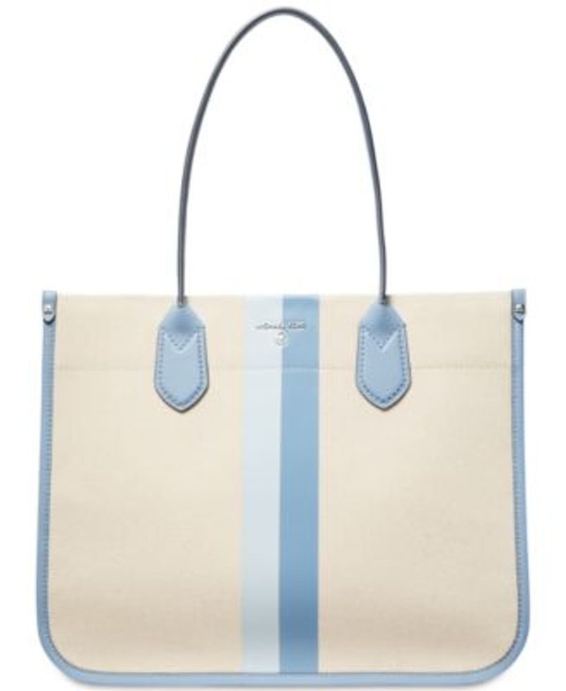 Michael Kors Heidi Extra Large Stripe Canvas Tote Bag | Connecticut Post  Mall