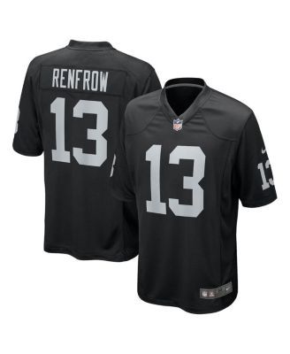 Nike Men's Hunter Renfrow Black Las Vegas Raiders Game Player Jersey