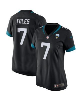 Nike Women's Nick Foles Black Jacksonville Jaguars 25Th Season