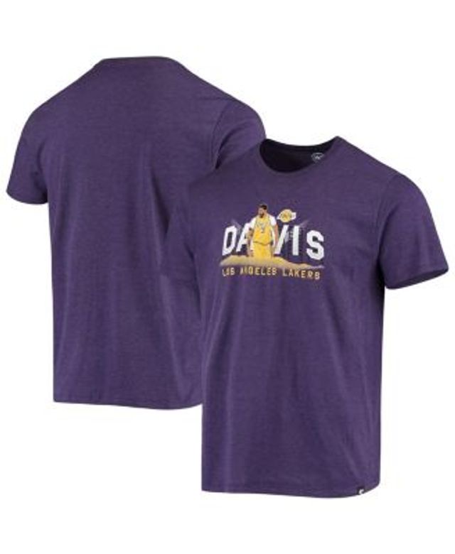 Anthony Davis Los Angeles Lakers '47 Player Graphic T-Shirt - Purple