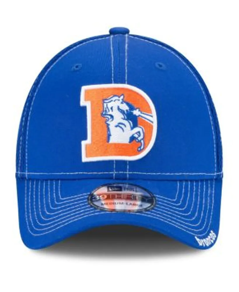 Denver Broncos New Era Surge 39THIRTY Flex Hat - Royal/Orange