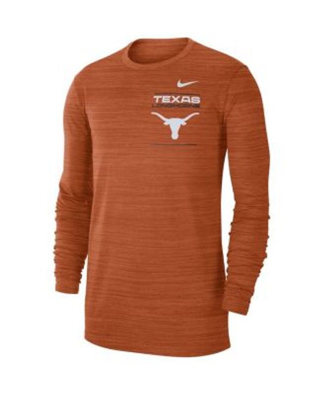 Nike Texas Longhorns Burnt Orange Legend Wordmark Short Sleeve T