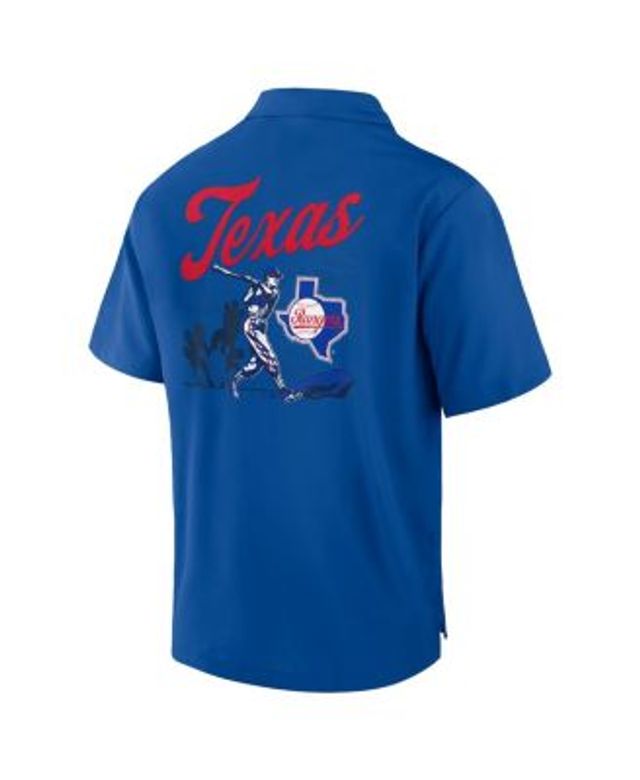 Nike Men's Texas Rangers Icon Stripe Polo Shirt - Macy's