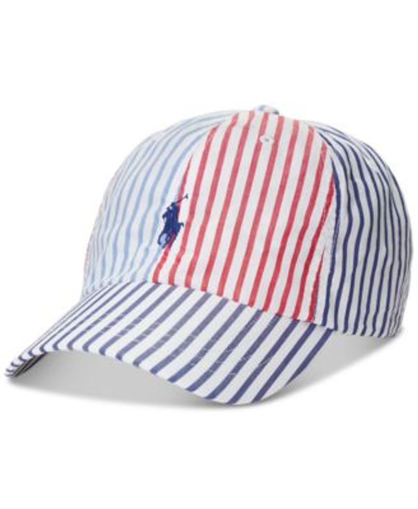 Polo Ralph Lauren Men's Striped Color-Blocked Ball Cap | Connecticut Post  Mall