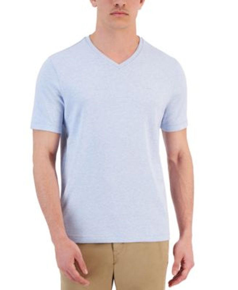 Michael Kors Men's Solid V-Neck T-Shirt | Connecticut Post Mall