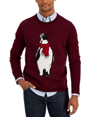 Men's Penguin Sweater, Created for Macy's