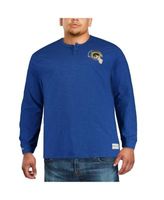 Mitchell & Ness Men's Royal Los Angeles Rams Big and Tall First Round Pick  Long Sleeve Henley T-shirt - Macy's in 2023