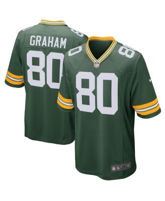 Nike Youth Green Bay Packers Aaron Jones #33 Green Game Jersey