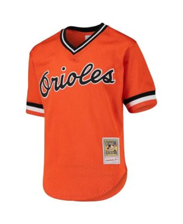 Mitchell & Ness Youth Boys Mike Piazza Orange New York Mets Cooperstown  Collection Mesh Batting Practice Jersey