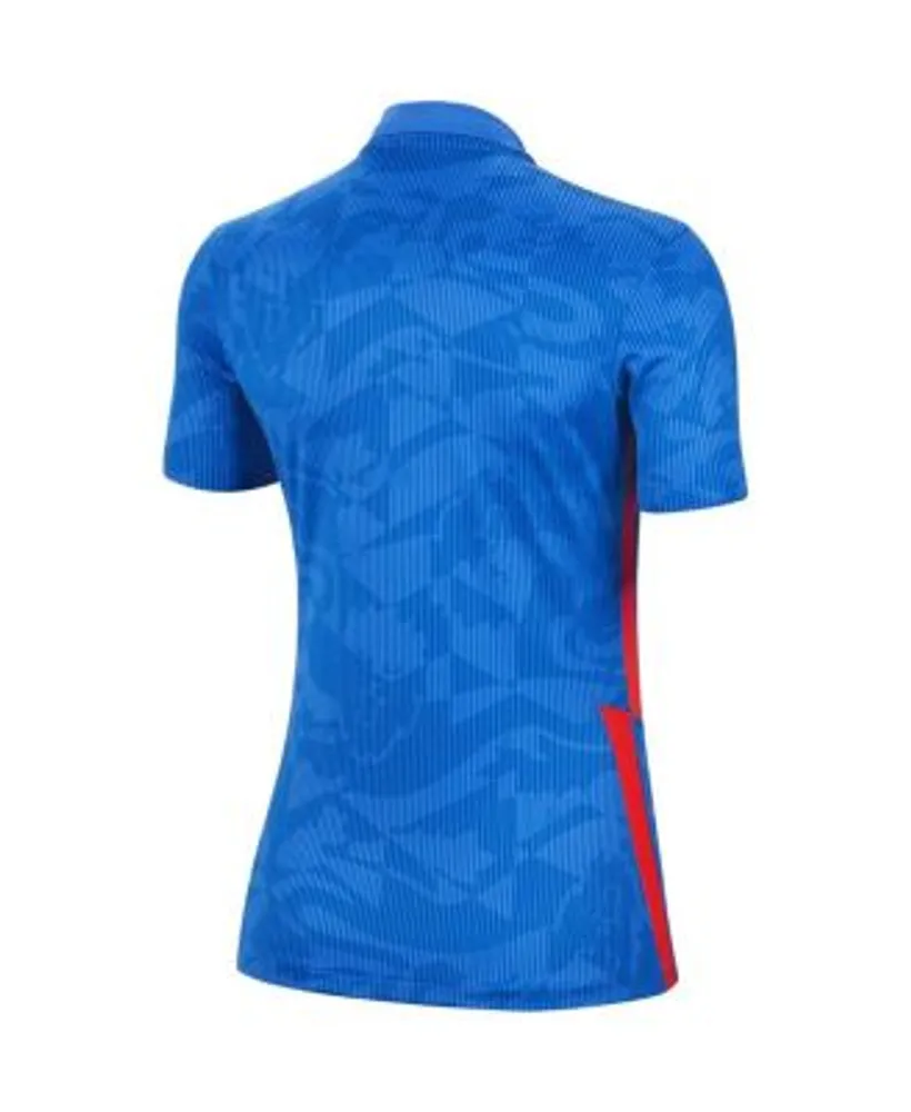 Women's Blue England National Team 2020/21 Away Stadium Replica Jersey