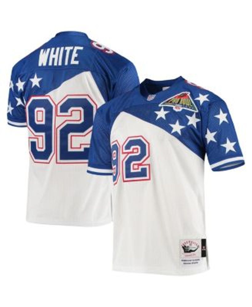 Men's Mitchell & Ness Reggie White White Philadelphia Eagles Legacy Replica  Jersey