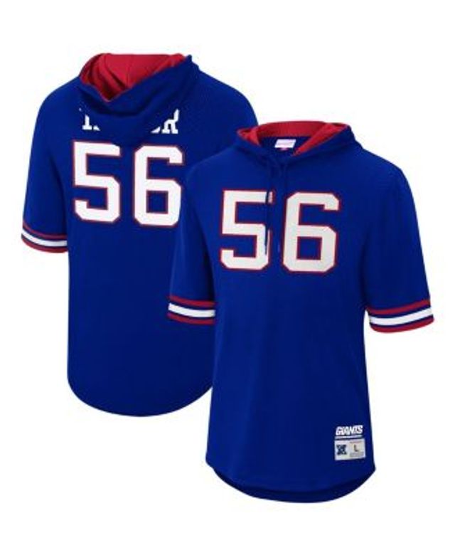 Men's Mitchell & Ness Lawrence Taylor White New York Giants Retired Player Name Number Long Sleeve Top Size: Small