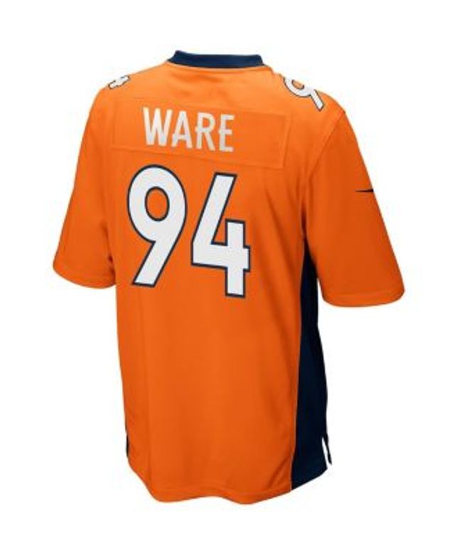 Men's Nike Russell Wilson Orange Denver Broncos Alternate Legend Jersey