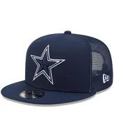 Men's New Era Camo/Olive Dallas Cowboys Trucker 9FIFTY Snapback Hat